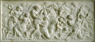 Relief Depicting Nereids Carried Away by Tritons by Gerard van Opstal